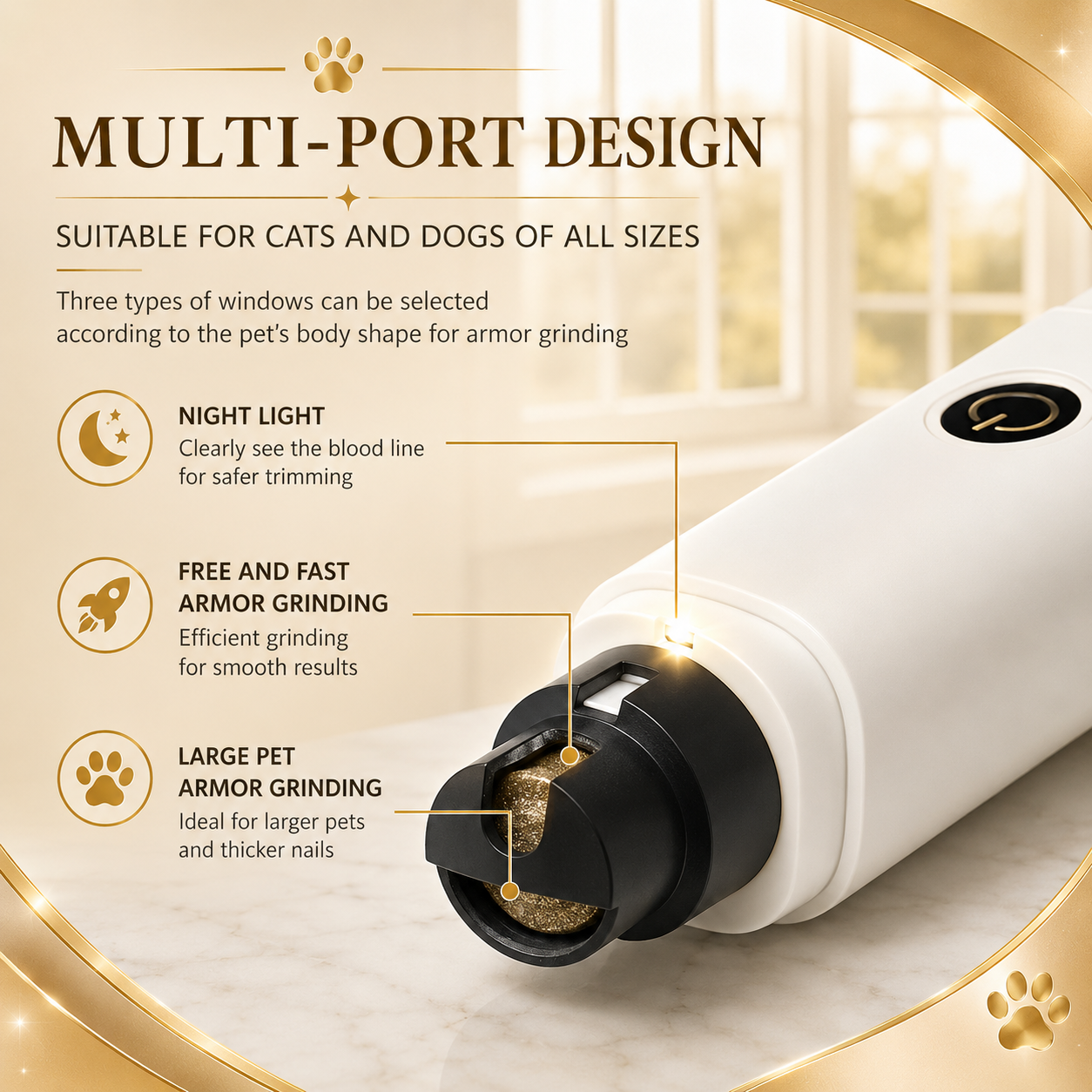 PawTrim™ Electric Nail Grinder