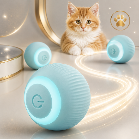 Cat Interactive Ball Electric Automatic Rolling Ball Smart Toys for Cats Smart Cat Toy Rotating Ball Cat Game Accessories