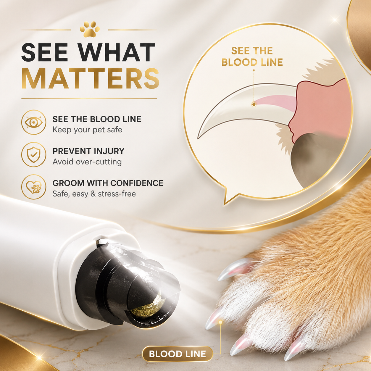 PawTrim™ Electric Nail Grinder