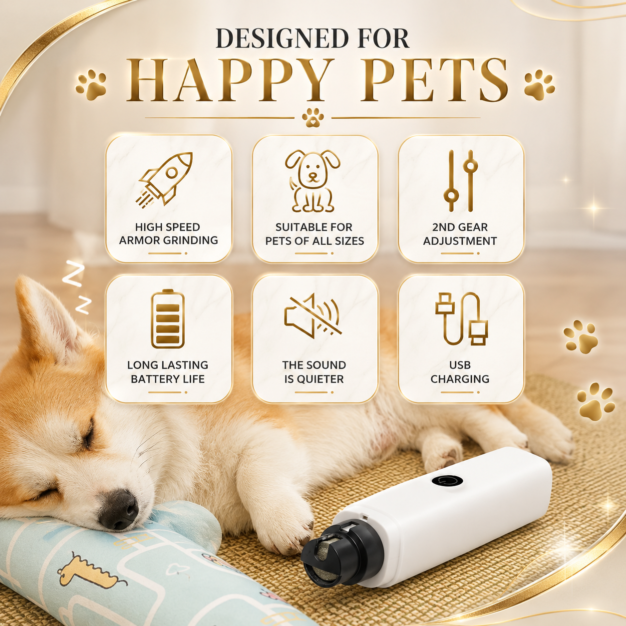 PawTrim™ Electric Nail Grinder
