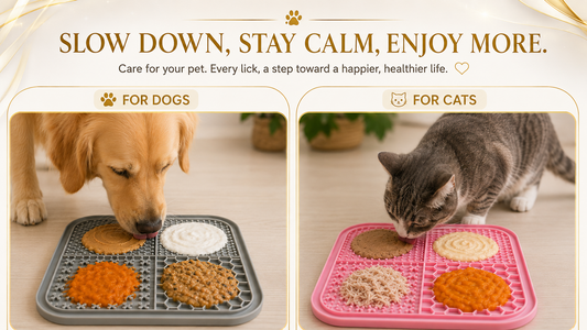 Slow Feeder Calming Lick Mat