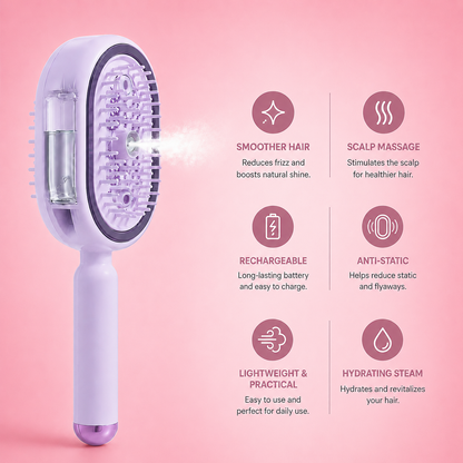 3-in-1 Electric Hair Brush