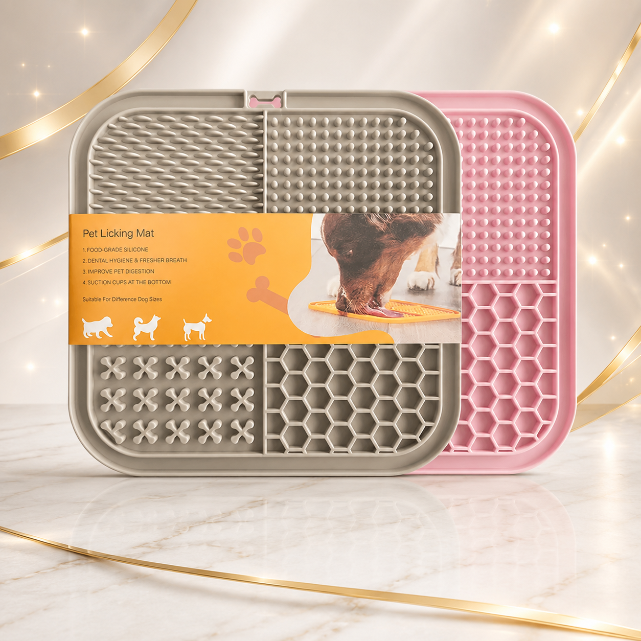 Slow Feeder Calming Lick Mat