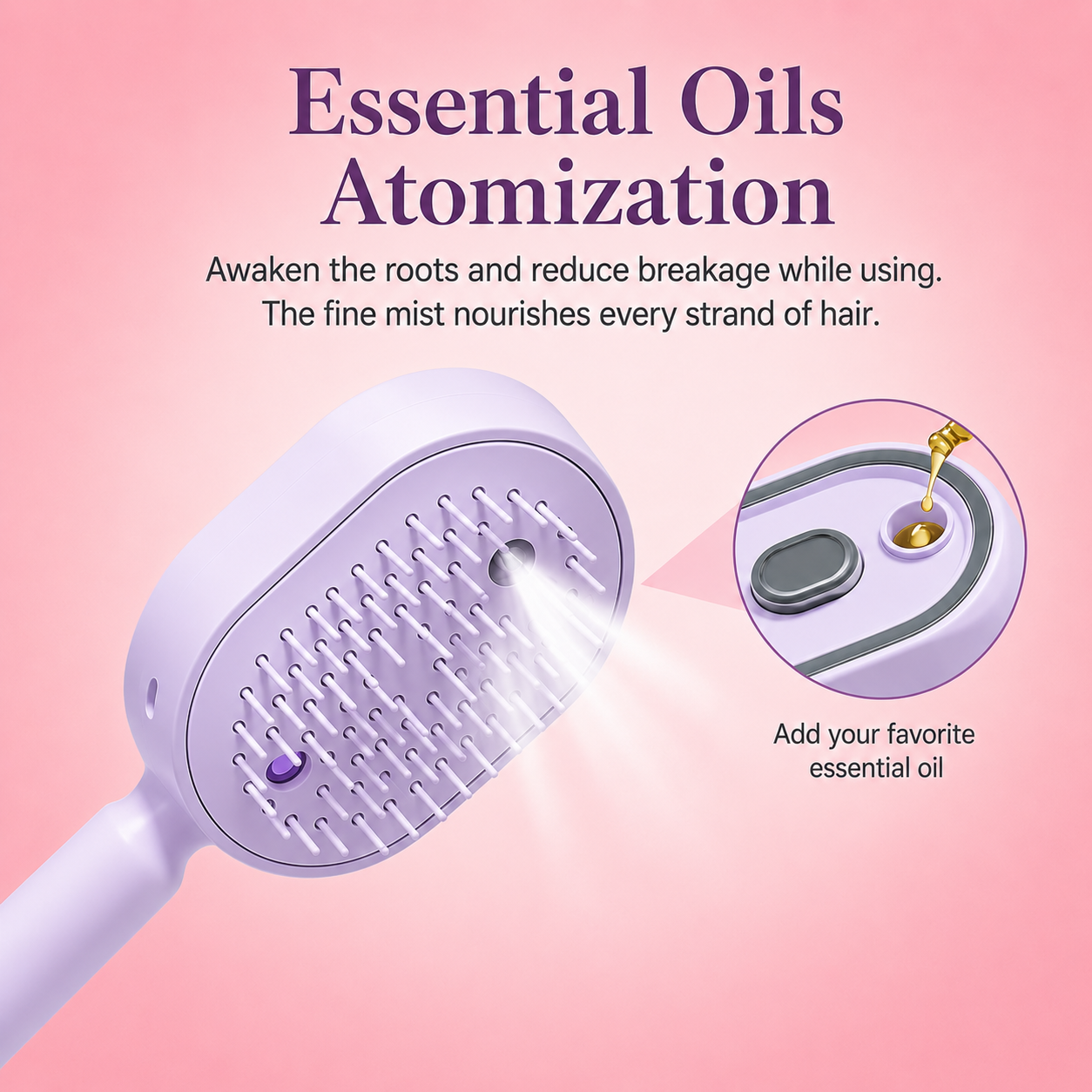 3-in-1 Electric Hair Brush