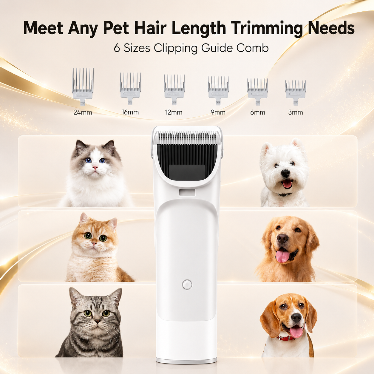 5-in-1 Pet Grooming Vacuum Kit