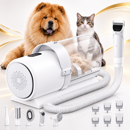 5-in-1 Pet Grooming Vacuum Kit